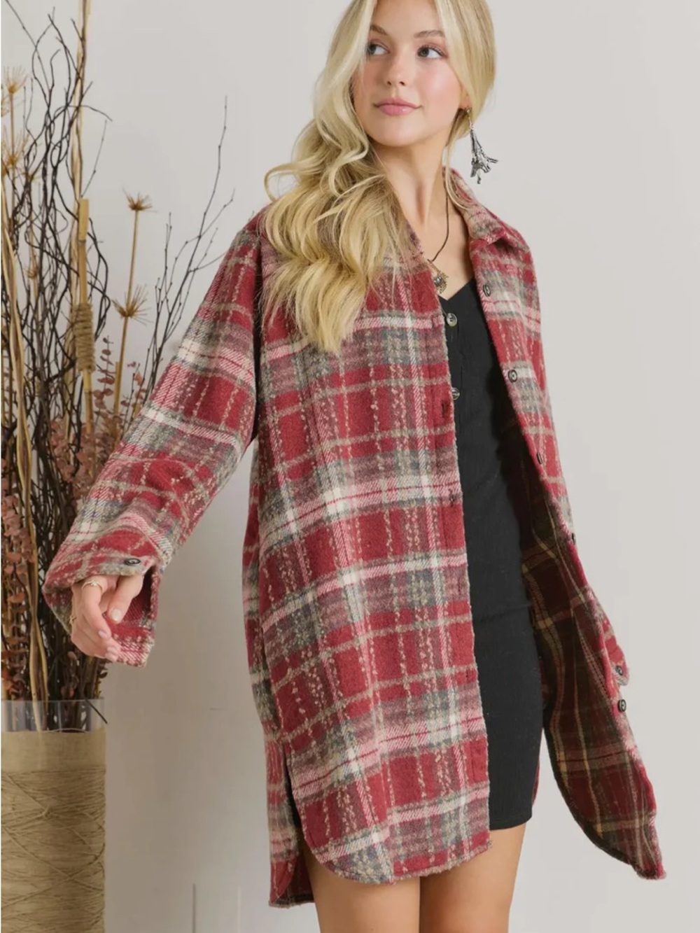 Flannel shacket